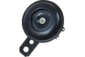 BOTAOSS Waterproof motorcycle Horn Motorcycle Universal Car Loud Speaker 12V 105 dB Mini Air Horn Loud Electric Horn for Bicycle, Scooter, ATV, Motorcycle, Truck, Dirt Bike