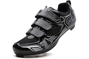 Patavinity Cycling Men's Shoes for Bike with Delta-Compatible Bike Cleats