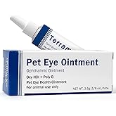 PKperekond Pet Eye Cream for Cats, Dogs, Cattle, Horses, Sheep, Birds and Kitten, Puppies, 1/8 oz (3.5 g) - 1 Tube