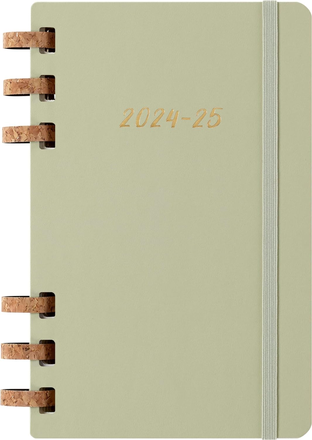 Moleskine Academic Monthly Planner 2024-25, Weekly and Monthly 12-Month Planner, University Agenda with Soft Cover, Crush Kiwi Color, Large Format 15 x 21 cm โ image 1