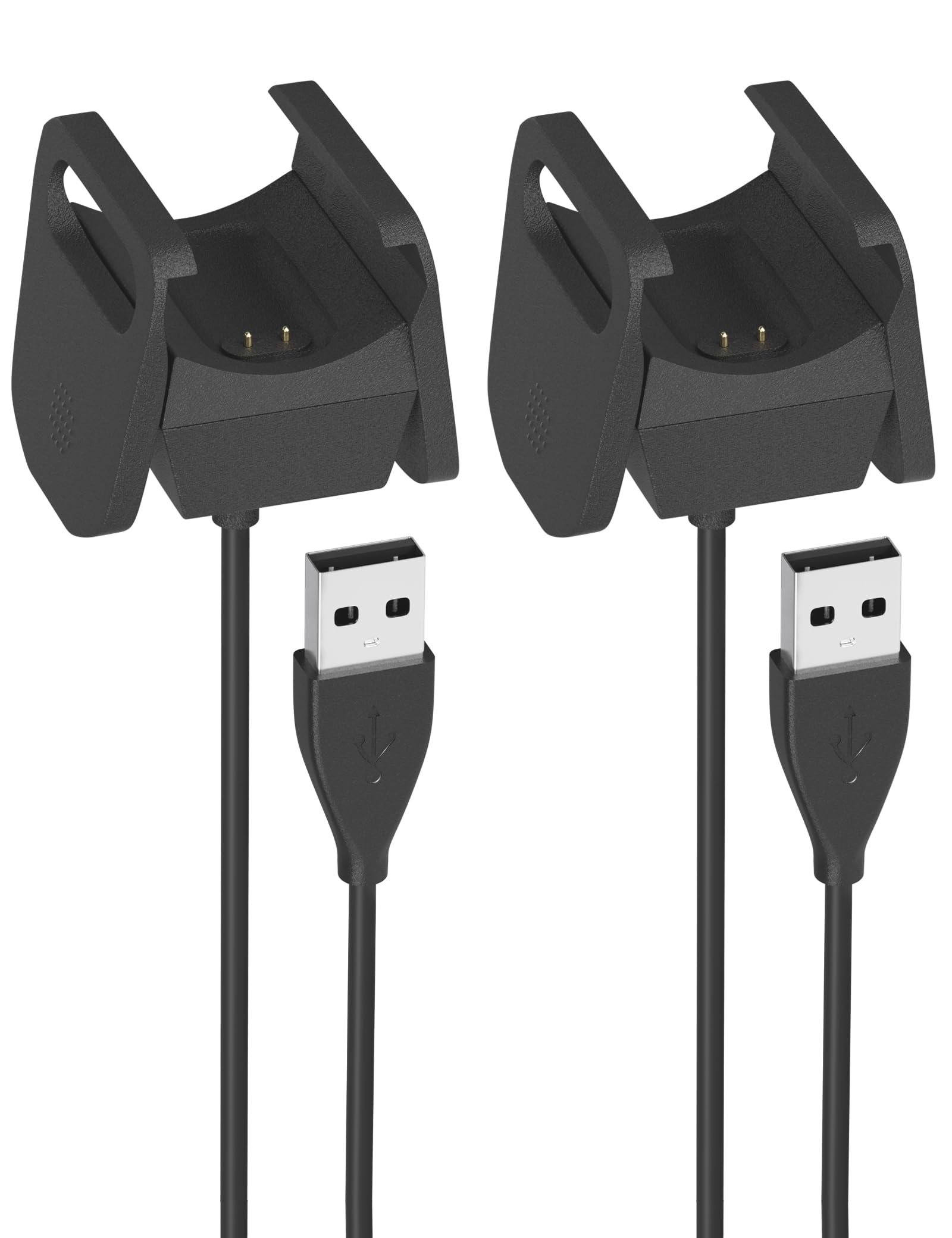 Sinoacc Charger for Fitbit Charge 4 Replacement Usb Charging Cable Cord for Fitbit Charge 4 Heart Rate Fitness Wristband (2-Pack, 3.3ft)