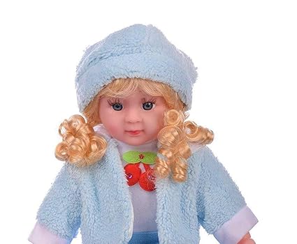 Ngel Soft Baby Doll for Girls Best Birthday Gift (Blue Color)