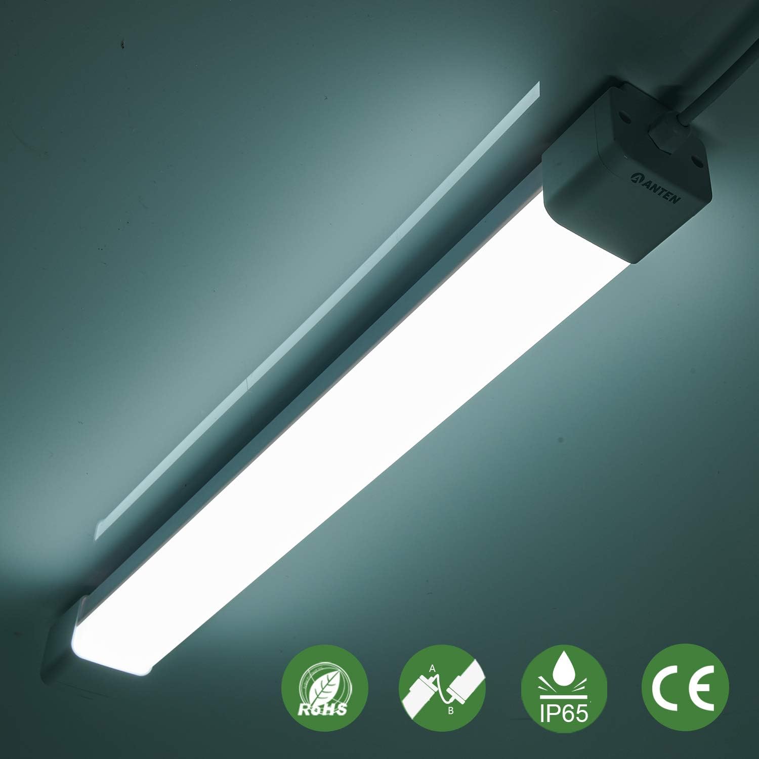 Tube LED 60-150 Cm Remplacement Fluorescent - Éclairage Intérieur économique 3000K-6000K
