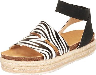 chunky espadrille sandals