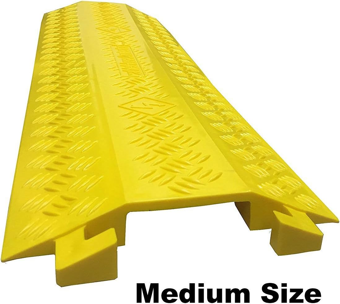 Cord Management Medium Yellow 2 Pack Drop Trak Cable & Hose Protector