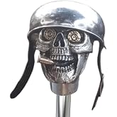 Car Skull Gear Shift Knob - Unique Soldier Grip, Cool Shift Knob for Most Manual & Automatic Car, Trucks & SUVs