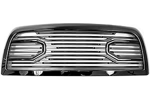 Car Front Grill for Dodge Ram 2500 3500 2010 2011 2012 2013 2014 2015 2016 2017 2018, Front Grille Replacement Mesh Grill Fro