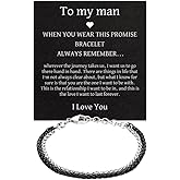 Galis Mens Bracelet - Stainless Steel, Non Tarnish Rope Chain Bracelets, Stylish Gift for Men, Dad, Husband, Boyfriend, Bestfriend