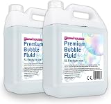 The Glowhouse Premium 5 Litre Bubble Fluid for Bubbles Party Ready 10 Litre