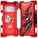 Milwaukee 48-89-9254 SHOCKWAVE High Speed Steel Impact Duty Step Bit 3 pc Set