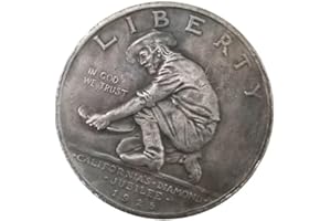 YIQILAFADA 1925-S California Diamond Jubilee Half Dollar Coin Replica