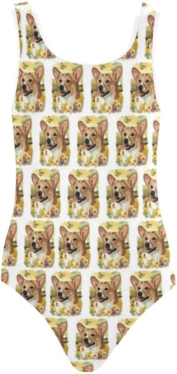 Amazon Corgi Mom Welsh Corgi Nylon Spandex One Piece Swimsuit 