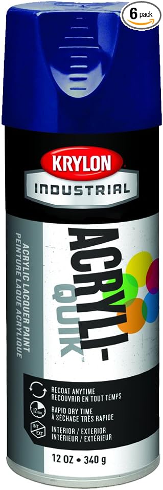 Krylon K01901a00 Five Ball Interior Exterior Spray Paint 16 Oz Regal Blue Pack Of 6 Spray Paints Amazon Com Krylon K01901a00 Five Ball Interior Exterior Spray Paint 16 Oz Regal Blue Pack Of 6 Spray Paints Amazon Com