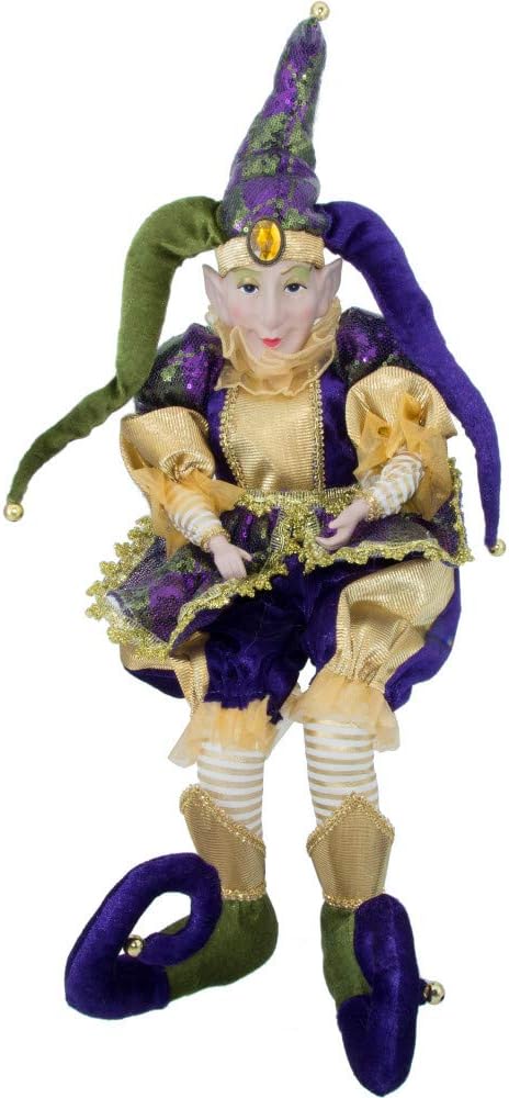 porcelain jester doll