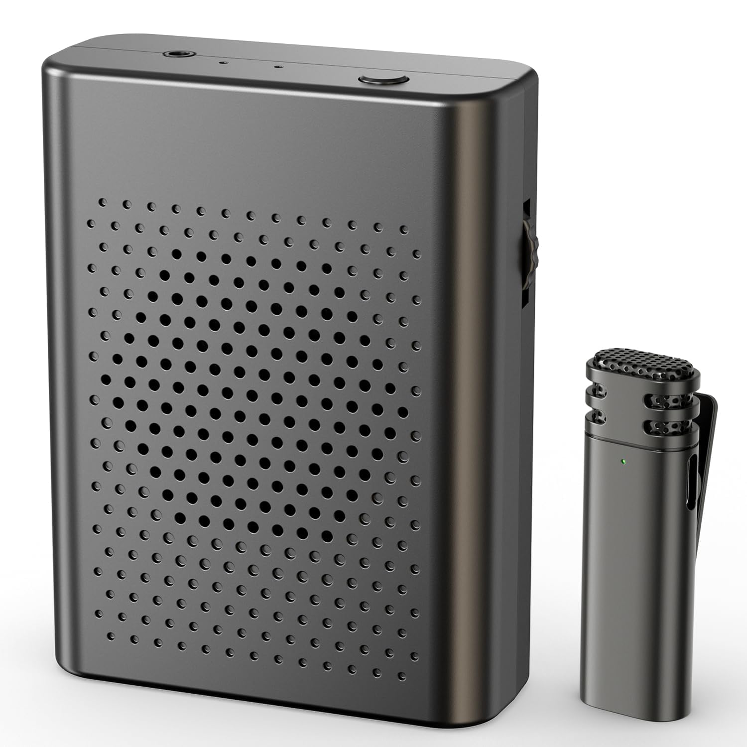 Photo 1 of Wireless Voice Amplifier with Wireless Lavalier Microphone, PA System, Portable Speaker and Cordless Omnidirectional Microphone for Teachers, Streaming, Classroom, Lecture, Conference, Yoga, Outdoor