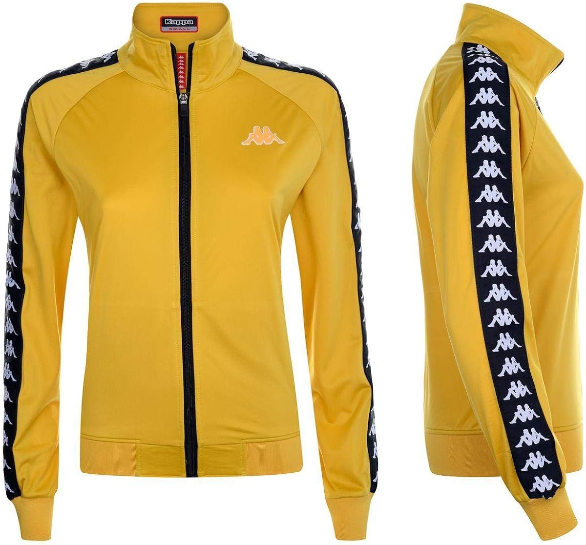 kappa yellow track jacket