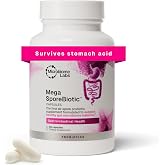 Microbiome Labs Mega SporeBiotic Daily Probiotic for Women + Men, 60 Ct