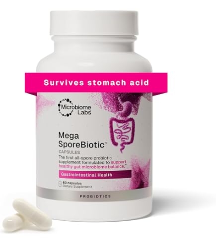 Amazon.com: Microbiome Labs MegaSporeBiotic (60 Capsules) +