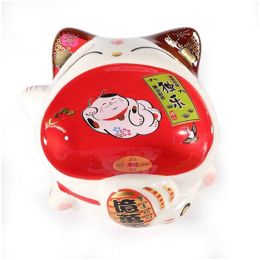 Maneki Neko Happiness Japanese Cat "Fuku" Mobile Stand