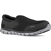 Reebok Mens Sublite Cushion Work Safety Toe Athletic Slip-on Work & Safety Shoe, Black, 13 US