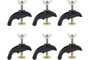 Create idea 6PCS CNC Arcuate Press Plate Clamps Engraving Machine T Track Hold Down Clamps Fixture Fastening Platen Router Wo
