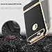 iPhone 7 Plus Case Carbon Fiber, LOHASIC Pretective Armor [Heavy Duty] Defender Bumper [Hard PC Frame + Soft TPU Inner] Excellent Anti-Slip and Shockproof Cover Case for iPhone 7 Plus- [Gold]