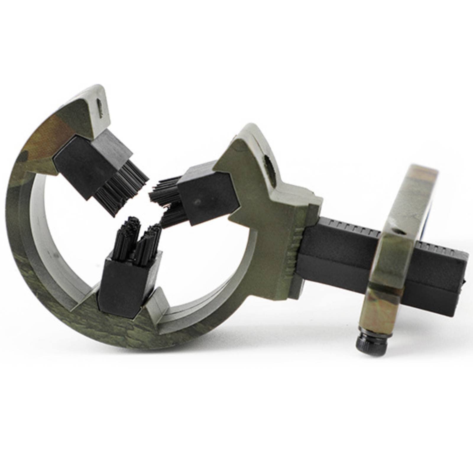 VGEBY Arrow Rest 2 Types Universal Camouflage Brush Arrow Rest Compound Recurve Bow TP812 for Archery Bow Hunting (Camo) Sportinggoods Shooting And Whisker Biscuit Arrow Rest Arrow Rest