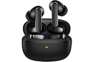 FICALLO Language Translator Earbuds, Two Way Real-time Translation in 138 Languages, Active Noise Cancellation, APP Provide Online Instant Voice Translation for Travel Business and Learning