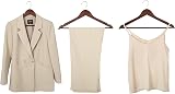 Amazon Basics Wood Suit Hangers 10-Pack 44 cm Cherry FSC Certified view 4