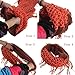 Women Winter Warm Crochet Knit Long Tassels Soft Wrap Shawl Scarves Scarf Two Styles Infinity and Straight (Khaki)