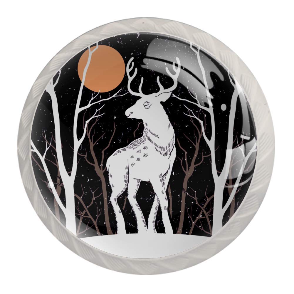 Möbelgriff Waldweißelch Möbelknöpfe für Kinder Schubladengriff Kristall