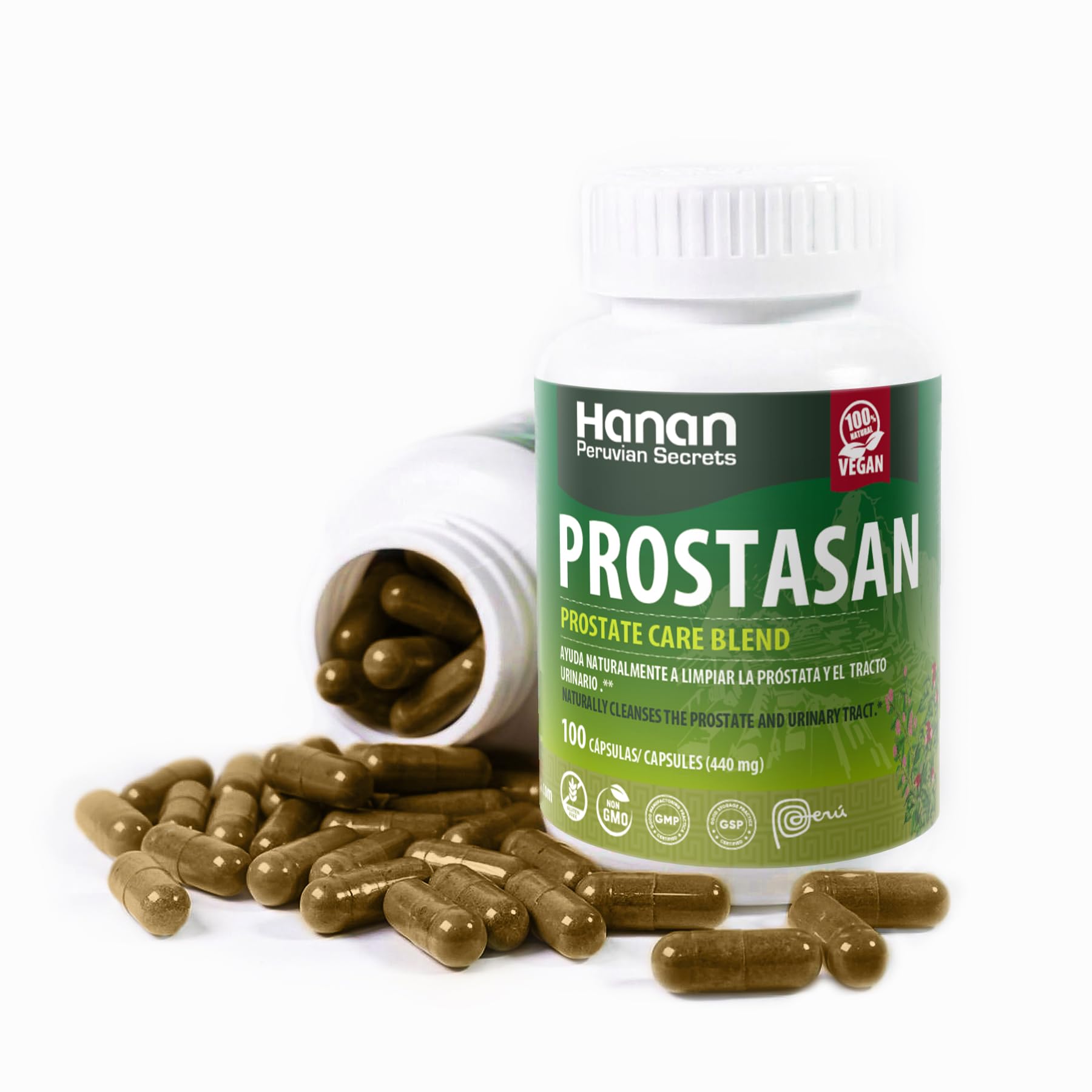 Curated visual reference: Cat Prostate Health Maintenance Reference: Mua Hanan Prostate Supplements For Men 100 Capsules