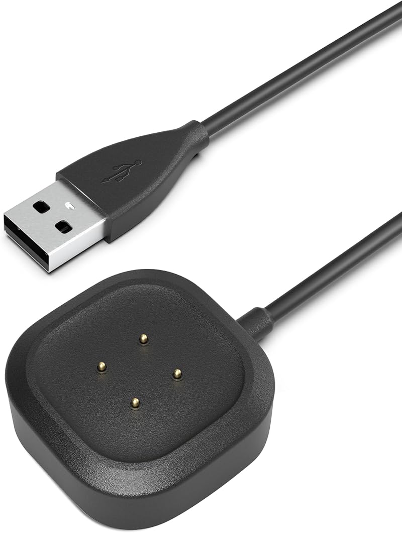 Bicmice USB Charger Cable for Fitbit Sense Versa 3/4 Magnetic Smartwatch Power
