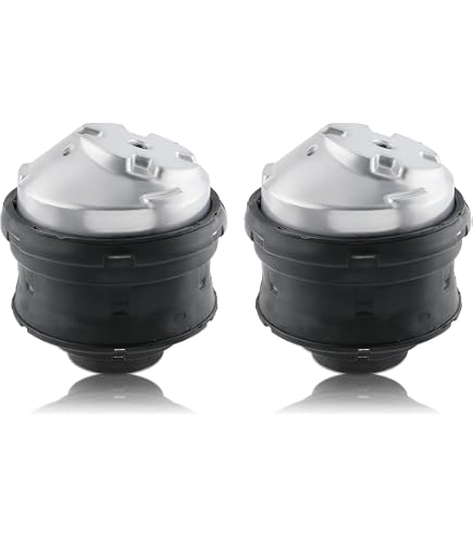 TRQ Oil Filled Hydraulic Engine Motor Mount Pair (LH & RH) For Mercedes Benz C280 CLK320 E320