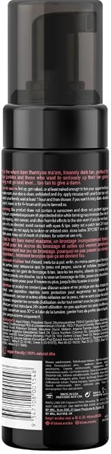 B.Tan Ultra Dark Self Tanning Mousse Too Tan 1 Hour Express Bronzing Foam 200ml view 2