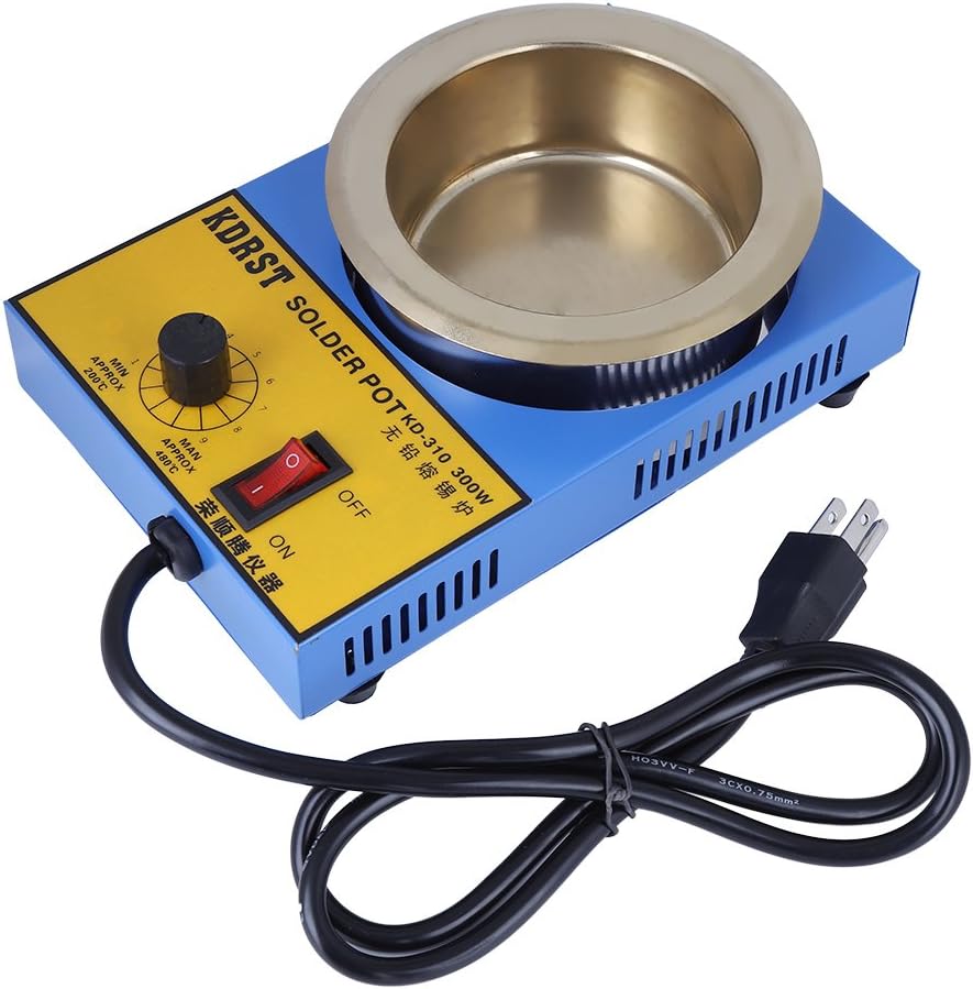 110V 300W Solder Pot 100mm Leadfree Solder Pot Soldering Desoldering