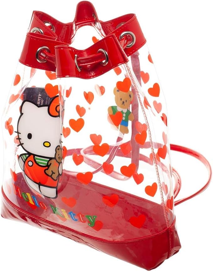 Hello Kitty Clear Bag Hello Kitty Drawstring Bag Hello