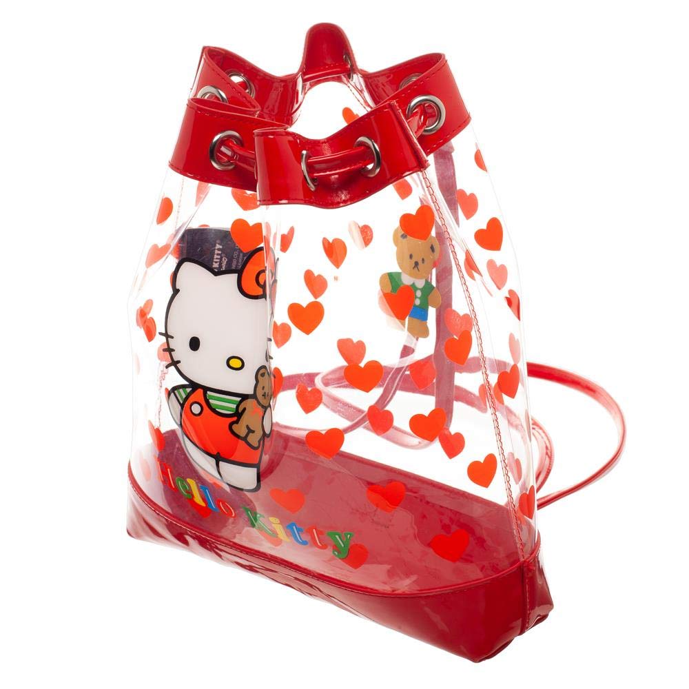hello kitty clear backpack