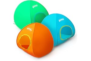 PAWISE Portable Cat Cube & Pop Up Pet Tent – Collapsible Indoor/Outdoor Cat Playpen with Carry Bag, Instant Setup Foldable Pet Tent for Small Pets(Color Random)