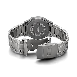 BERNY Men's Titanium Watch Japanese Sweep Second