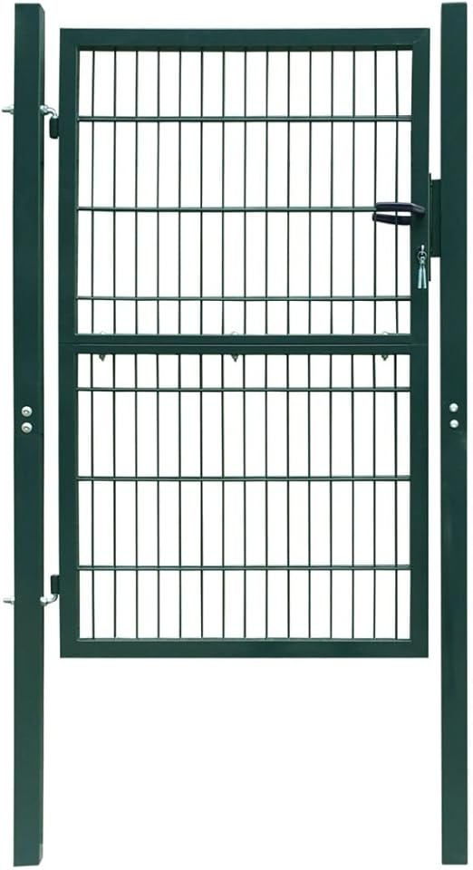 Tidyard Puerta para Jardín 2D (Sencilla) Puerta de Malla de Jardín