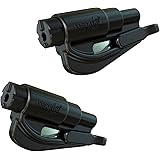 Resqme Pack of 2, The Original Emergency Keychain Car Escape Tool, 2-in-1 Seatbelt Cutter and Window Breaker, Made in USA, Bl