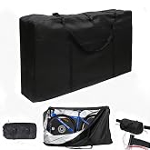 SCULPRIV Bike Travel Bag,for 26-29 Inch Mountain Bikes,55" D&times;11" W&times;31.5" H | Airports，Trains，Car Trunks，Designed for Bike Storage &amp; Carrying，scratch resistant, waterproof, UV protected and dustproof.