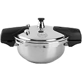 Cunyuer Mini Pressure Cooker 1.8 Liter/1.6 Quart, Small Pressure Cooker, 304 Stainless Steel Pressure Cookers, Safe Explosion Proof Dual Handle fit for Gas Stove Induction Cooker