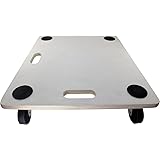 Move-It 3366 23-Inch x 19-Inch Rectangle Wood Platform Dolly, 400-lb Load Rating