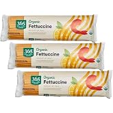 365 by Whole Foods Market, Organic Fettuccine, 16 Ounce (Pack of 3)