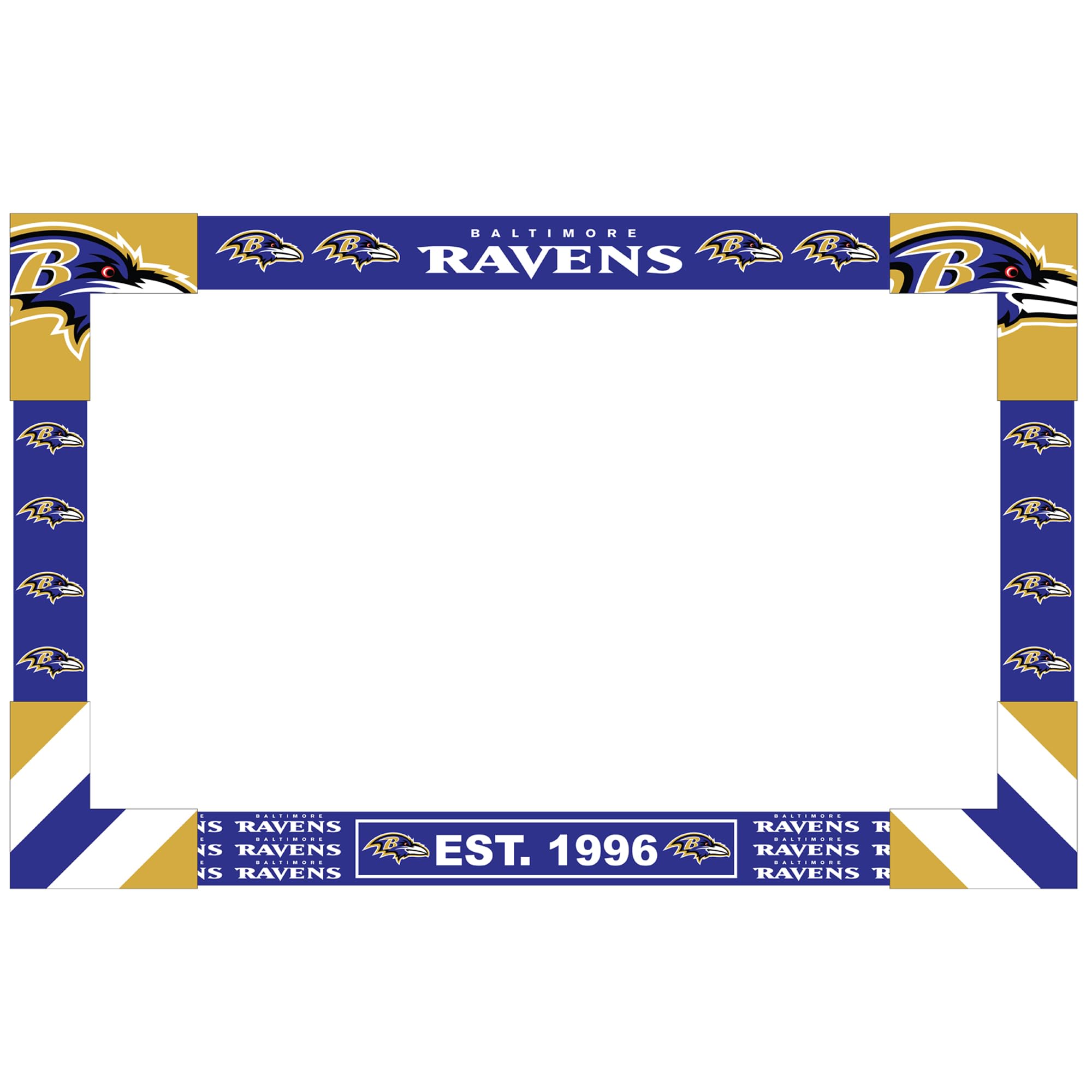 Imperial Baltimore Ravens Big Game TV Frame