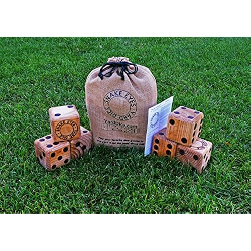 Snake Eyes Yard Dice - The Original Yard Dice - Made in USA - Highest Quality - FREE PRIORITY SHIPPING Toys & Games, Games, Game Accessories, Role Playing Dice
