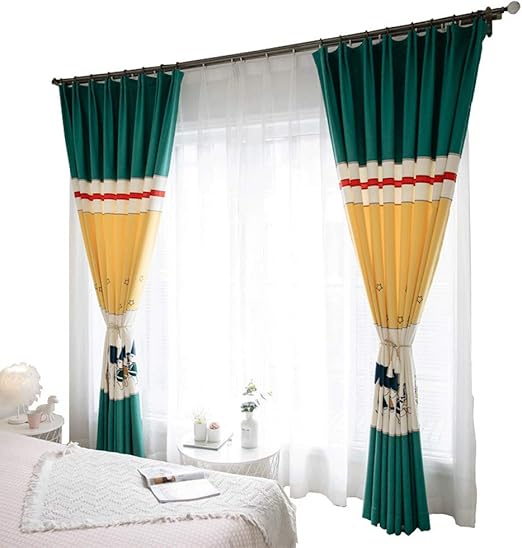Amazon Com Curtains British Style Curtains Finished Children S
