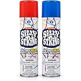 The Original Silly String! Silly String 2 pack, Assorted Colors, 3 oz Large Can &ndash; The Only Real Party in a Can! Be Silly! Shoots over 15ft!